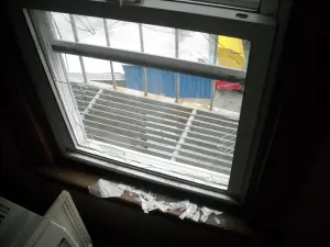 broken glass vandalism