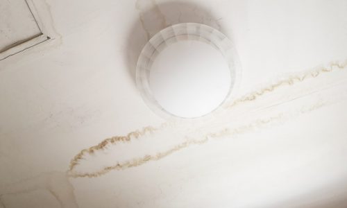 water damage on ceiling. A public adjuster in Bristol, RI can help you with your insurance claim!